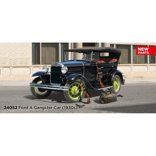 ICM 24052 Ford Model A Gangster Car (1930s) 1:24 Model Kit
