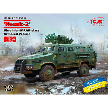 ICM UA ICM35014 1:35 Kozak-2 Ukrainian MRAP-class Armored Vehicle