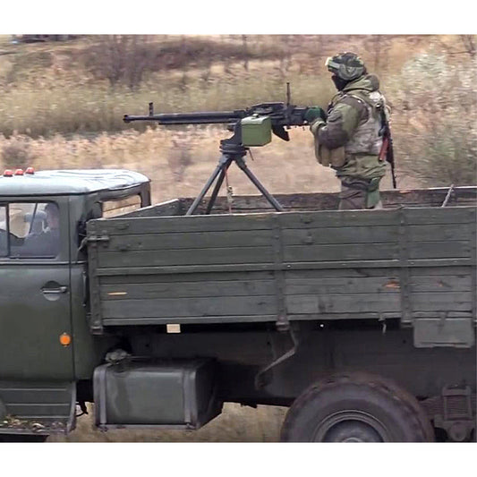 ICM 35017 ZiL-131 Armed Forces of Ukraine w/DShKM & Crew 1:35 Model Kit