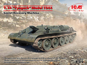 ICM 35371 Soviet T-34 1:35 Military Vehicle Model Kit