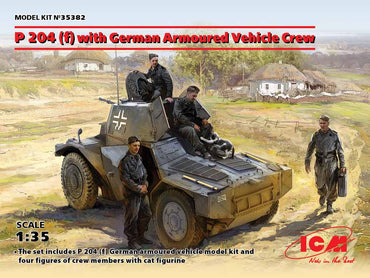 ICM 35382 Panzerspahwagen P 204 1:35 Military Vehicle Model Kit