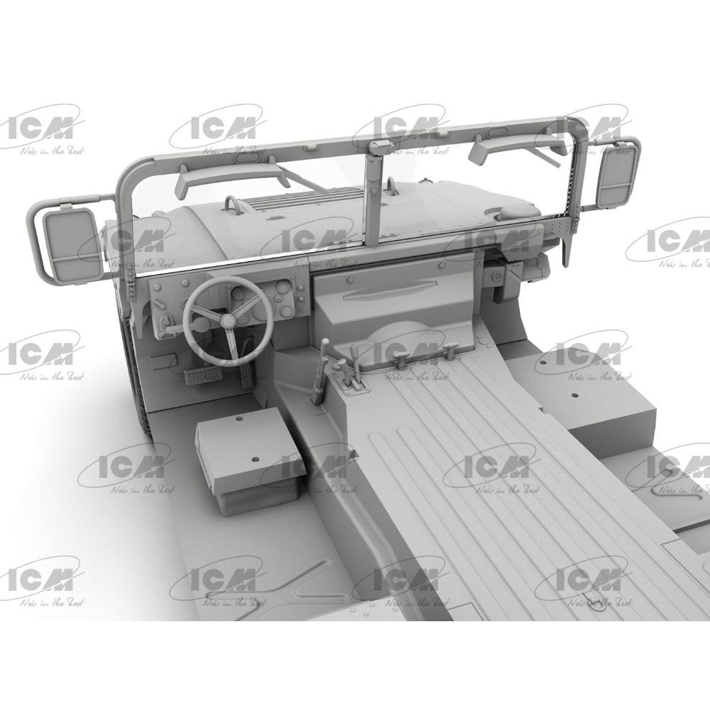 ICM 35435 Humvee M1097A2 1:35 Model Kit