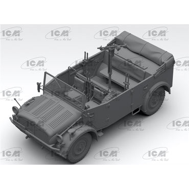 ICM 35502 Kfz.70 with MG 34 WWII German Vehicle 1:35 Model Kit