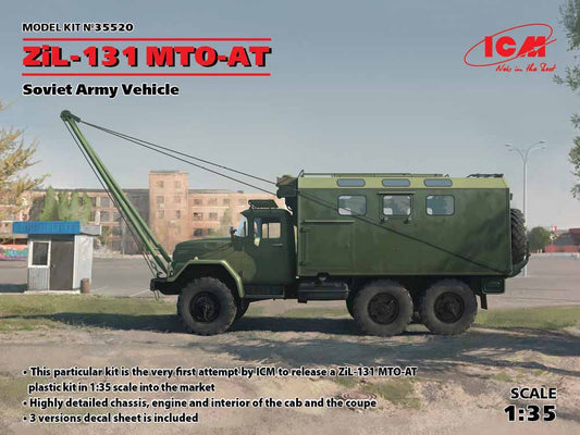 ICM 35520 Soviet ZiL-131 MTO-AT 1:35 Military Vehicle Model Kit