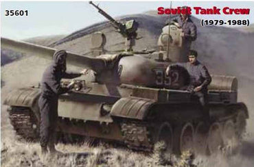 ICM 35601 Soviet Tank Crew 1979-1988 1:35 Figure Model Kit