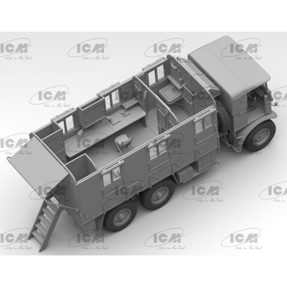 ICM 35603 Sir Bernard Montomgery's Leyland Retriever 1:35 Model Kit