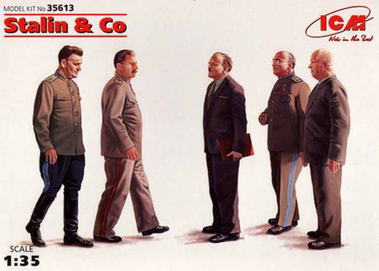 ICM 35613 Stalin and Co. 1:35 Figure Model Kit
