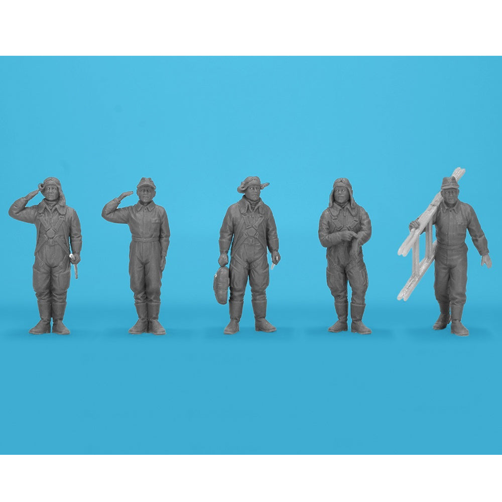 ICM 48053 WWII Japanese Pilots & Ground Personnel 1:48 Model Kit