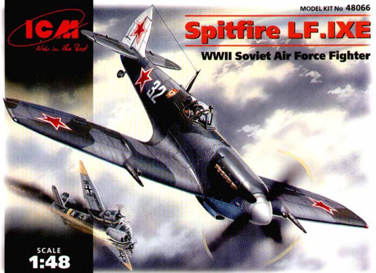 ICM 48066 Supermarine Spitfire LF Mk.IXE USSR 1:48 Aircraft Model Kit