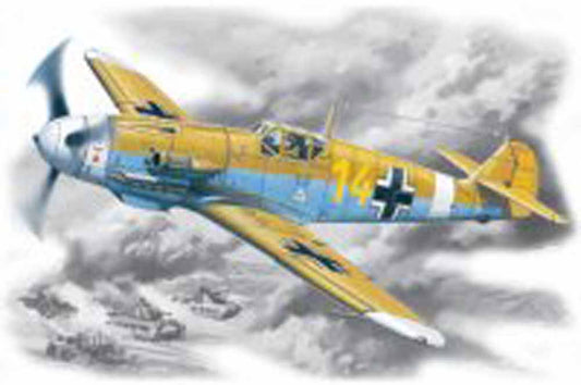ICM 48105 Messerschmitt Bf-109F-4Z / Tropical version 1:48 Aircraft Model Kit