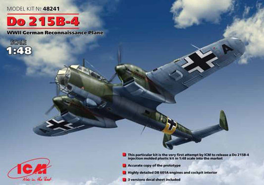 ICM 48241 Dornier Do-215B-4 1:48 Aircraft Model Kit