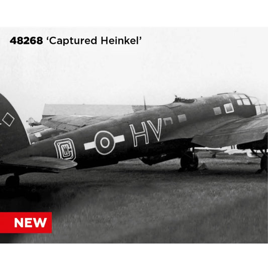 ICM 48268 Heinkel He-111 Captured 1:48 Model Kit