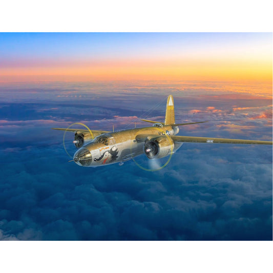ICM 48323 Martin B-26G Marauder WWII American/French Bomber 1:48 Model Kit