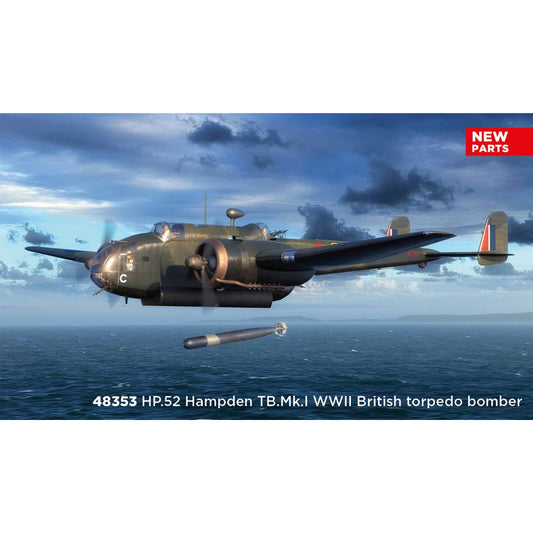 ICM 48353 Handley-Page HP.52 Hampden TB MK.I 1:48 Model Kit