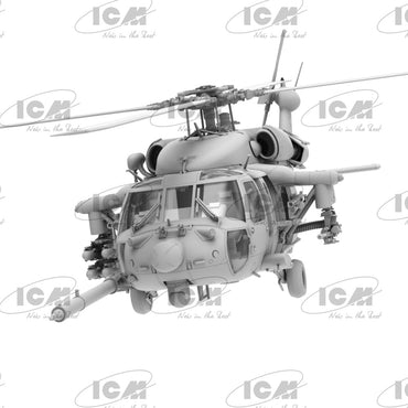 ICM 48366 MH-60L DAP US Special Forces Attack Helicopter 1:48 Model Kit