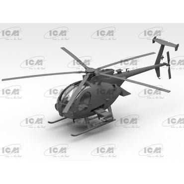 ICM 48370 AH-6J Little Bird 1:48 Model Kit