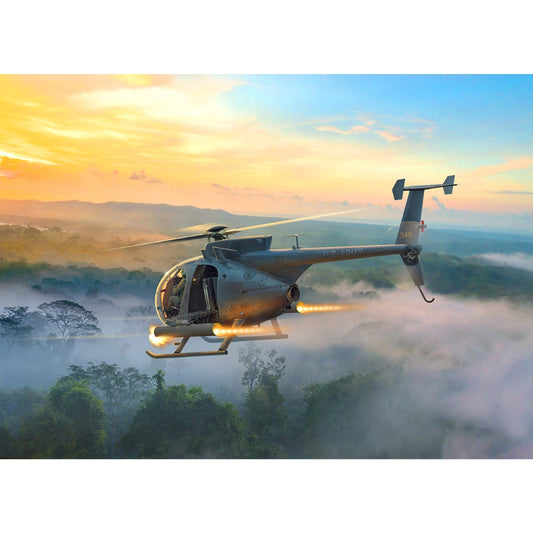 ICM 48370 AH-6J Little Bird 1:48 Model Kit