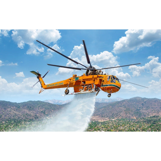ICM 53060 Sikorsky S-64E Skycrane Firefighting Helicopter 1:35 Model Kit