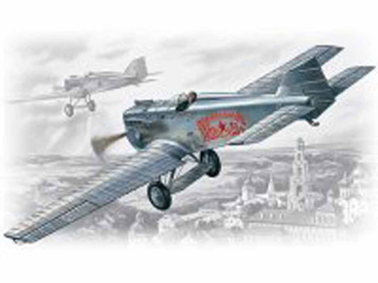 ICM 72051 I-1 Ilyushin IL-400B Monoplane Soviet Fighter 1:72 Aircraft Model Kit