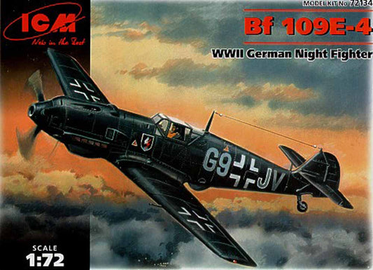 ICM 72134 Messerschmitt Bf-109E-4 1:72 Aircraft Model Kit