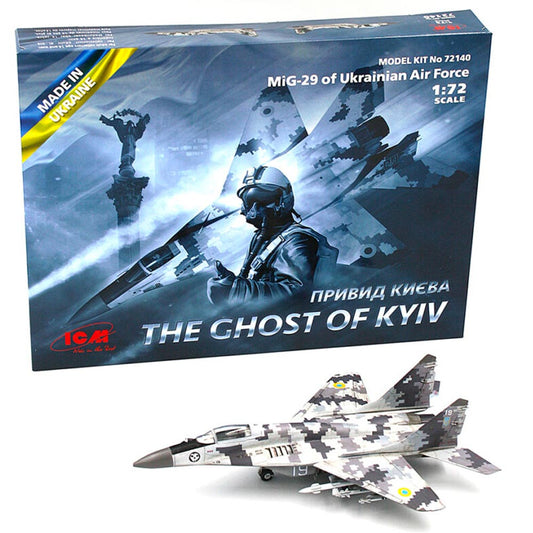 ICM 72140 Ghost of Kyiv MiG-29 Ukrainian Air Force 1:72 Plane Model Kit