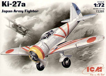 ICM 72201 Nakajima Ki-27a 1:72 Aircraft Model Kit