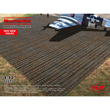 ICM 72215 US Marston Landing Mat WWII 1:72 Model Kit