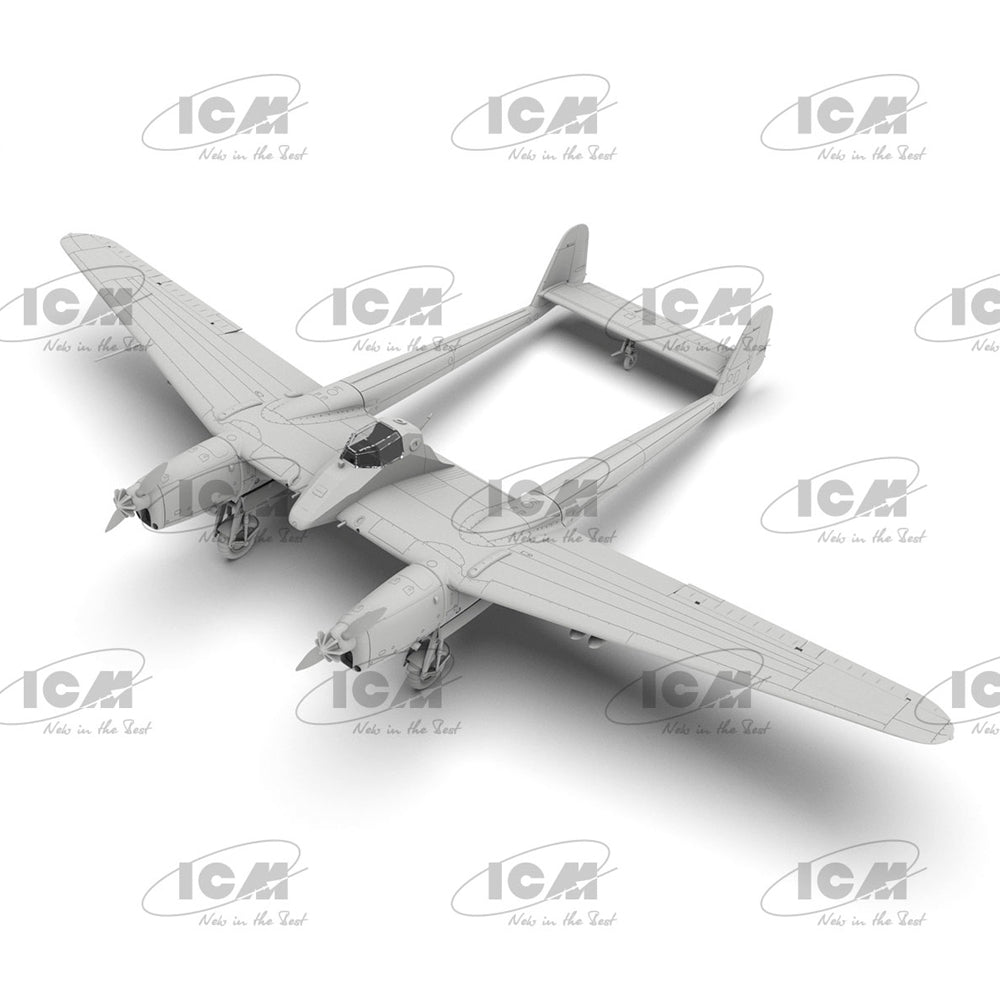 ICM Fw 189C/V-6 German Attack Aircraft 1:72 Model Kit