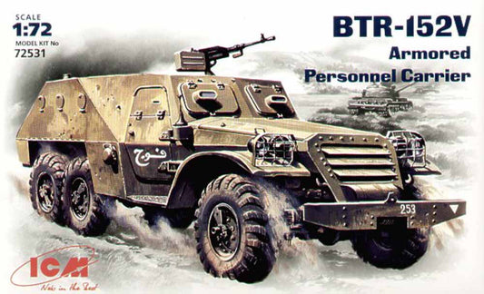 ICM 72531 Soviet BTR-152V 1:72 Military Vehicle Model Kit