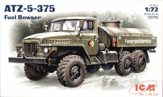ICM 72713 ATZ-5-375 Fuel Bowser 1:72 Military Vehicle Model Kit
