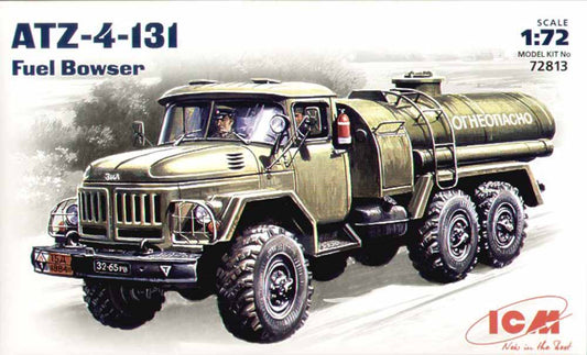 ICM 72813 ATZ-4-131 Fuel Bowser 1:72 Military Vehicle Model Kit