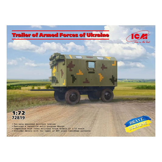 ICM 72819 Trailer of the Armed Forces of Ukraine 1:72 Model Kit