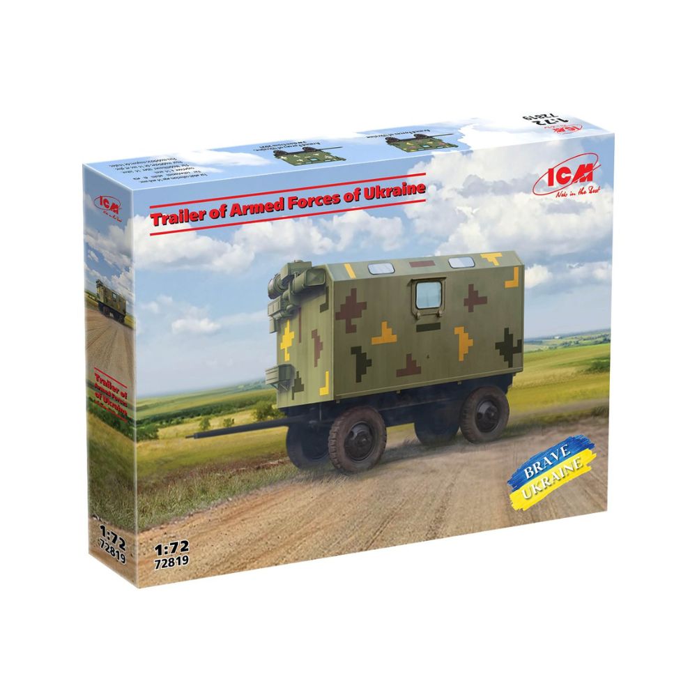 ICM 72819 Trailer of the Armed Forces of Ukraine 1:72 Model Kit