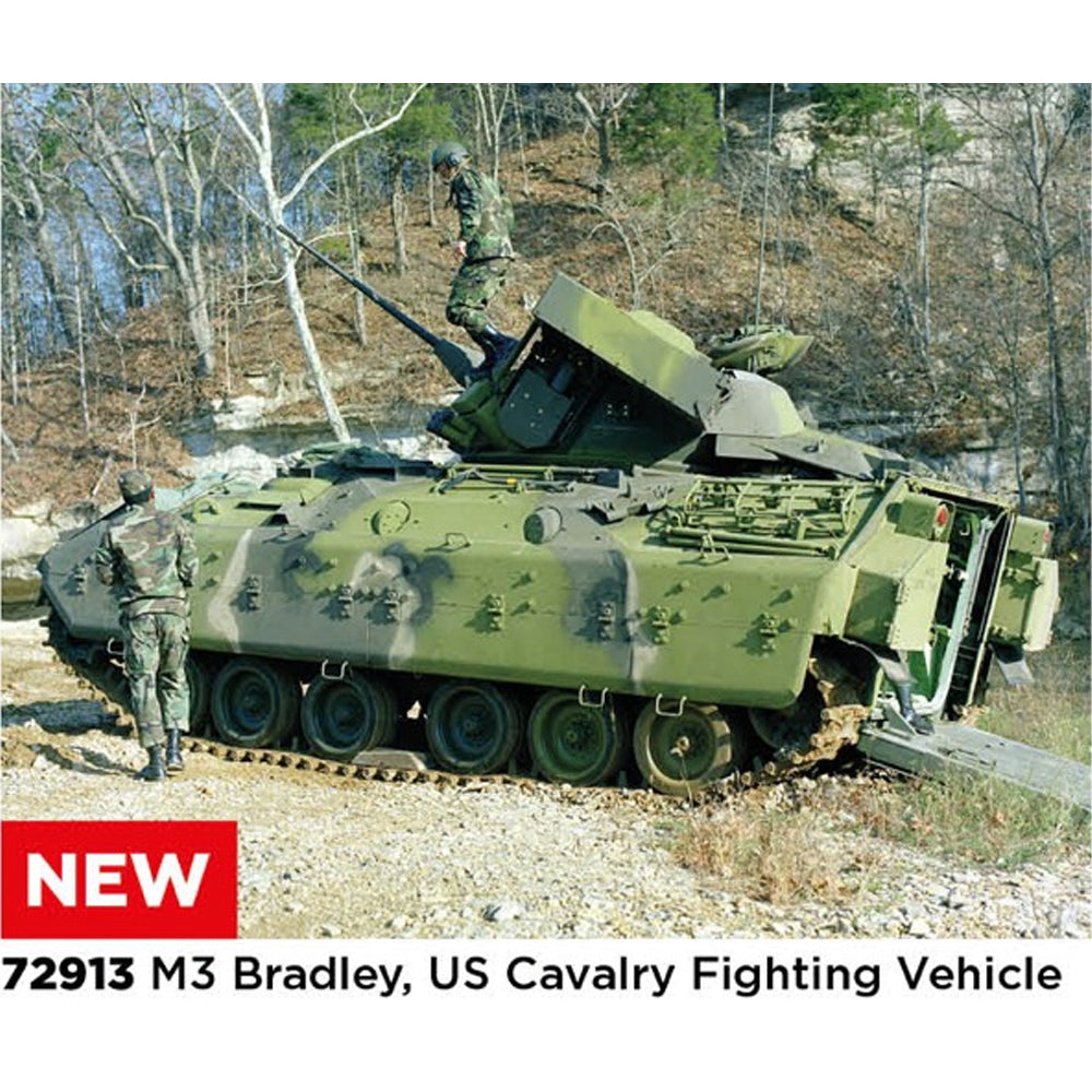 ICM 72913 M3 Bradley US Cavalry Fighting Vehicle 1:72 Model Kit