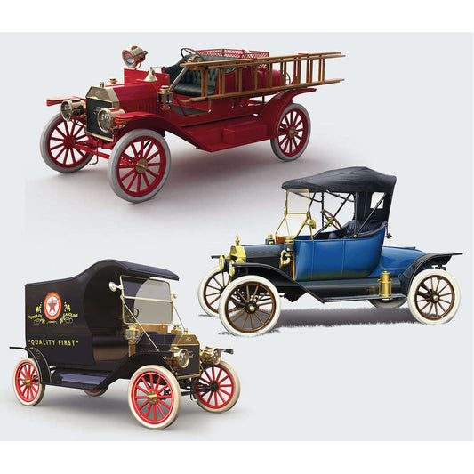 ICM DS2402 Ford Model T 'Tin Lizzie' 1912-1914 Diorama Set 1:24 Model Kit