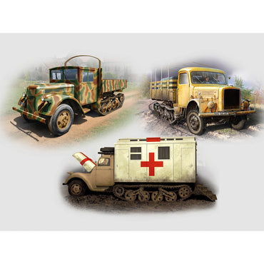 ICM DS3522 Wehrmacht Maultiers 1:35 Model Kit