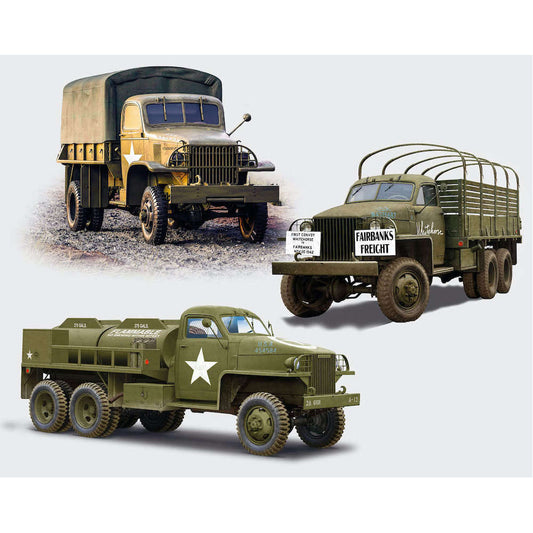 ICM DS3528 WWII US Military Vehicle G7117, Studebaker Diorama Set 1:35 Model Kit