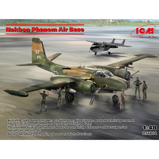 ICM DS4804 Nakhon Phanom Air Base 1:48 Model Kit