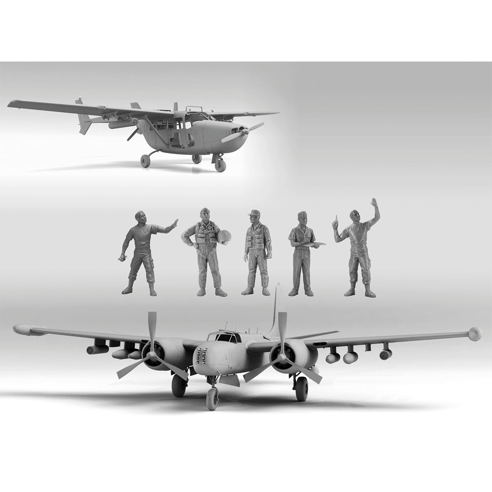 ICM DS4804 Nakhon Phanom Air Base 1:48 Model Kit