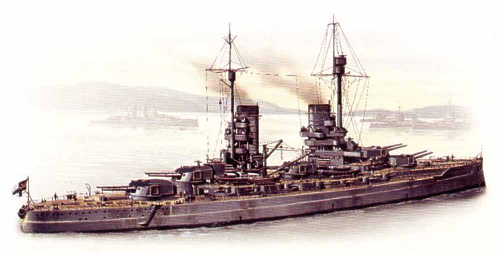 ICM S001 Konig Class Battleship 1:350 Ship Model Kit