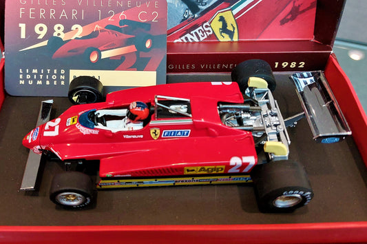 Policar PCW01 Ferrari 126C2 No.27 Zolder GP Qualifying 1982 1:32