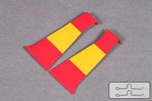 FMS P51 V7/V8 Red Tail Outer Fairing Door FS-SU135RT