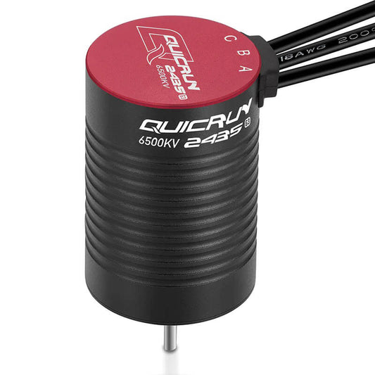 Hobbywing Quicrun 2435-6500kv G3 Motor 1:18 (2.0mm Shaft) HW30404005