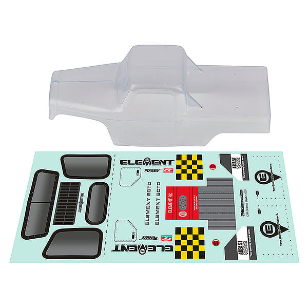Element RC Enduro24 Ecto Body Shell Clear EL21721