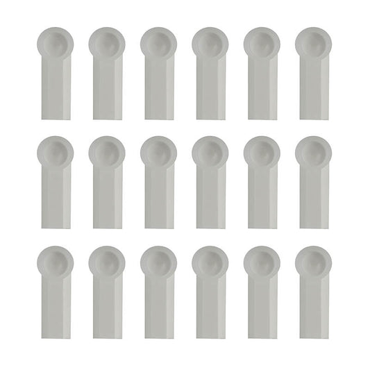 Team Associated RC10 White Ball Cups AS6279