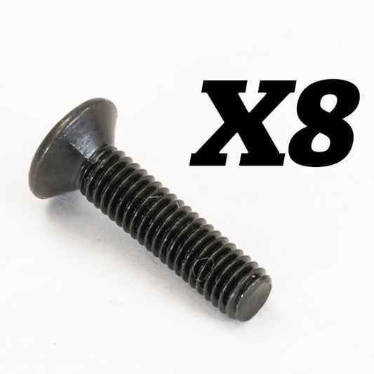 FTX Rokatan Flat Head Cross Screw M3X13 FTX10195