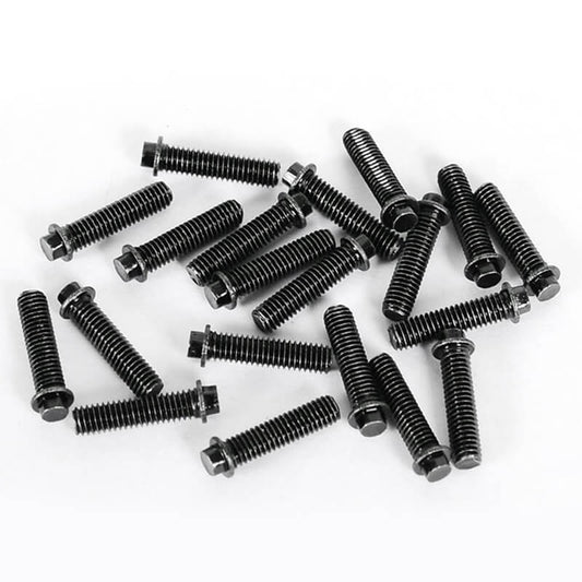 RC4WD Miniature Scale Hex Bolts (M3X12mm) (Black) Z-S0690