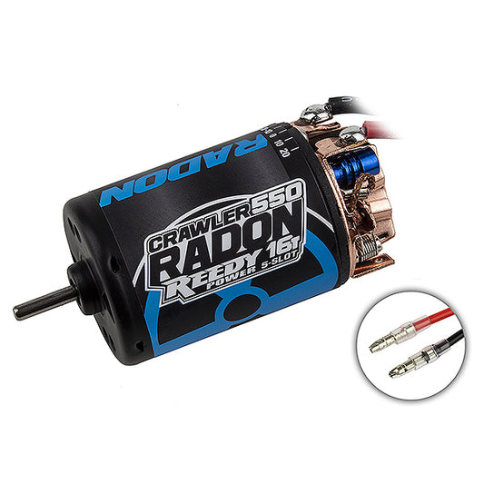 Reedy Radon 2 Crawler 550 16T 5 Slot 1450kv Brushed Motor AS27465