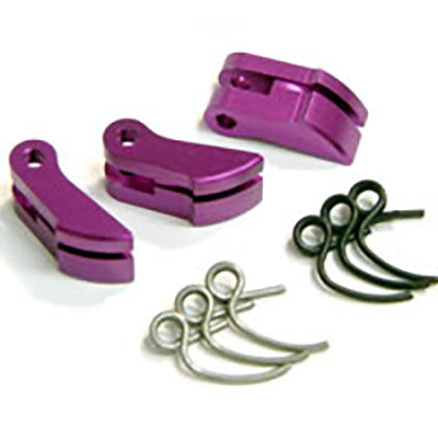 Fastrax Purple Heavy Aluminium Clutch Shoe (Inc 1.0 & 1.1mm Springs) FAST900