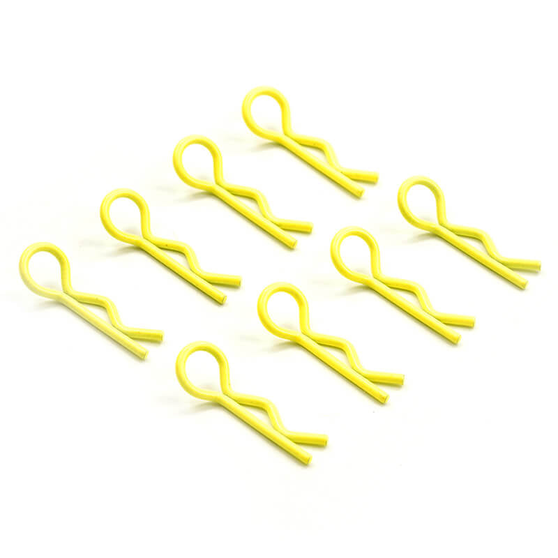 Fastrax Fluorescent Yellow Sm Clips FAST212FY
